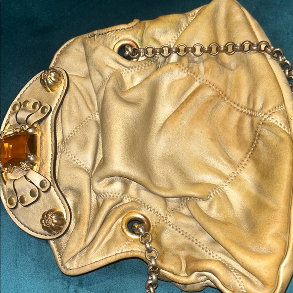 Juicy Couture Vintage Gold Chain Shoulder Bag
